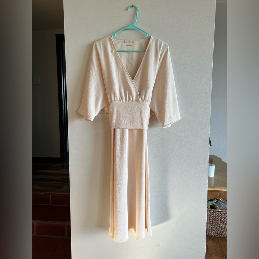 ba&sh cream dress - size medium - NWOT